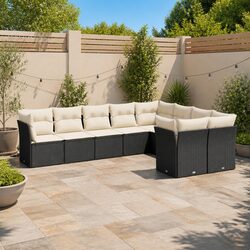 Enhance Your Patio with This 9 Piece Outdoor Sofa Set