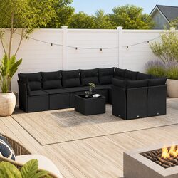 Elevate Your Outdoor Space with a 10-Piece Sofa Set