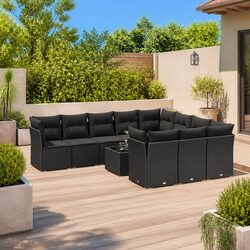 Enhance Your Outdoor Space with a 11 Piece Sofa Set