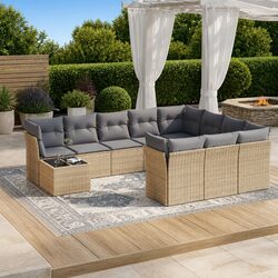 Stylish 11-Piece Garden Sofa Set for Your Outdoor Oasis