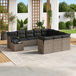 Elevate Your Outdoor Living with 11 Piece Garden Sofa Set