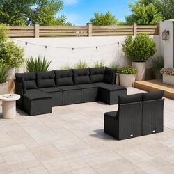 Enhance Your Outdoor Space with This 9-Piece Sofa Set