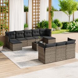 Elevate Your Outdoor Space with 11 Piece Sofa Set
