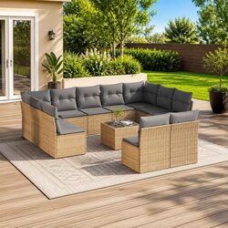 Transform Your Patio with This 12 Piece Sofa Set