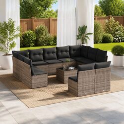 Stylish 12-Piece Outdoor Sofa Set for Your Patio