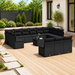Enhance Your Outdoor Living with 14-Piece Garden Sofa Set