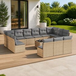 Enhance Your Outdoor Oasis with a 14-Piece Sofa Set