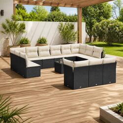 Upgrade Your Outdoor Space with a 14-Piece Garden Sofa Set