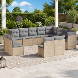 Enhance Your Outdoor Living with a 12-Piece Sofa Set
