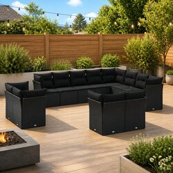 Transform Your Outdoor Space with a 12 Piece Sofa Set