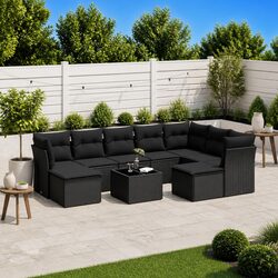 Enhance Your Outdoor Space with 10 Piece Garden Sofa Set