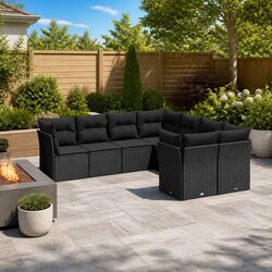 Elevate Your Outdoor Space with This 8 Piece Sofa Set