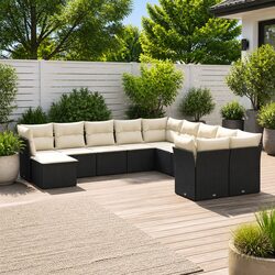 Transform Your Patio with this 11 Piece Garden Sofa Set