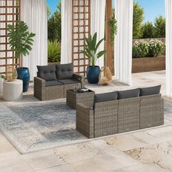 Elevate Your Outdoors with a 6 Piece Modular Sofa Set