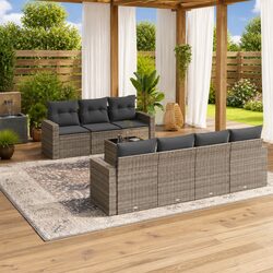 Enhance Your Outdoor Space with 8 Piece Garden Sofa Set