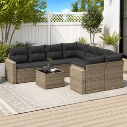 Enhance Your Outdoor Living with a 9-Piece Sofa Set