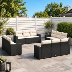 Enhance Your Outdoor Space with 12 Piece Garden Sofa Set