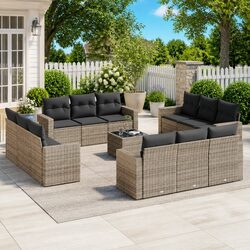 Transform Your Outdoor Space with This 13-Piece Sofa Set