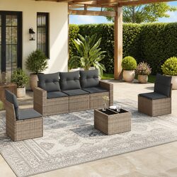 Transform Your Outdoor Space with a 6-Piece Sofa Set
