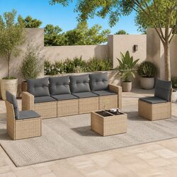 Elevate Your Outdoor Space with a 7 Piece Sofa Set