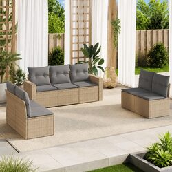 Enhance Your Outdoor Space with 7 Piece Sofa Set