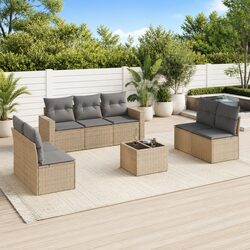 Transform Your Outdoor Space with 8-Piece Sofa Set