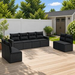Elevate Your Outdoor Space with an 8 Piece Sofa Set