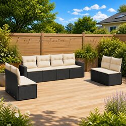 Enhance Your Outdoor Space with 8-Piece Sofa Set