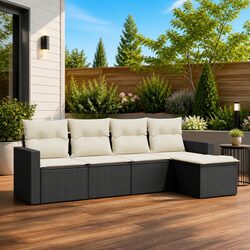 Enhance Your Outdoor Space with a 5 Piece Garden Sofa Set