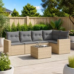 Transform Your Outdoor Space with This 6 Piece Sofa Set