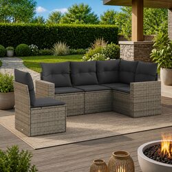 Transform Your Outdoor Space with a 5 Piece Sofa Set