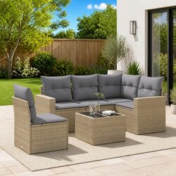 Enhance Your Outdoor Space with This 6-Piece Sofa Set