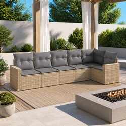 Enhance Your Outdoor Space with a 6 Piece Sofa Set