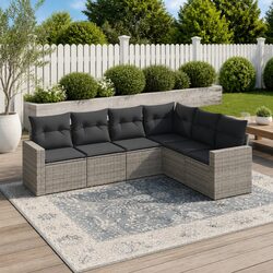 Enhance Your Outdoor Living with 6 Piece Sofa Set