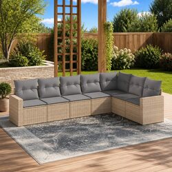 Comfortable 7-Piece Outdoor Sofa Set for Your Patio