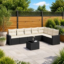 8-Piece Patio Sectional Sofa Set for Outdoor Comfort