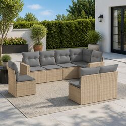 Enhance Your Outdoor Space with 8 Piece Sofa Set
