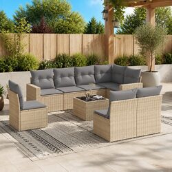Enhance Your Outdoor Living with a 9 Piece Sofa Set