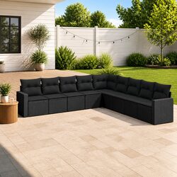 Transform Your Outdoor Living with This 9 Piece Sofa Set