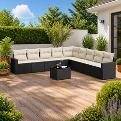 10-Piece Modular Outdoor Sofa Set to Enhance Your Patio