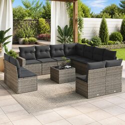 Elevate Your Outdoor Experience with This 12-Piece Sofa Set