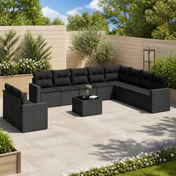 Elevate Your Outdoors with 11 Piece Garden Sofa Set