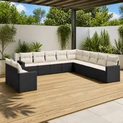 Transform Your Outdoor Space with 11-Piece Garden Sofa Set