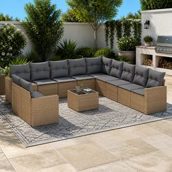 Transform Your Outdoor Space with a 12 Piece Sofa Set