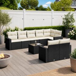 Enhance Your Outdoor Space with a 9-Piece Garden Sofa Set