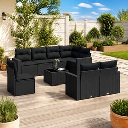 Elevate Your Outdoor Space with a 9-Piece Sofa Set