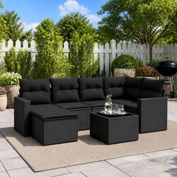 Enhance Your Outdoor Living with a 7 Piece Sofa Set