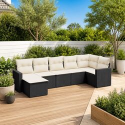 Enhance Your Outdoor Space with a 7 Piece Sofa Set