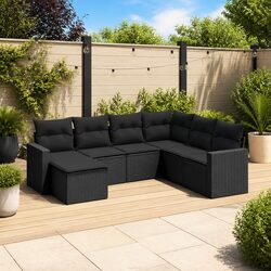 Elevate Your Outdoor Space with This 7 Piece Garden Sofa Set