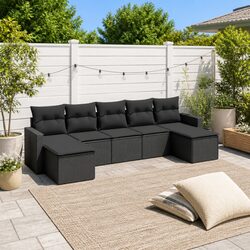 Elevate Your Outdoor Space with This 7 Piece Garden Sofa Set